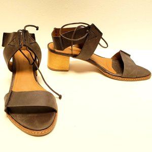 J SHOES Women's Phoebe Sandal, Black, 8.5 M US